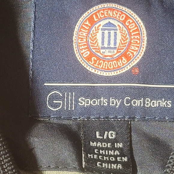 G III Pullover Jacket Auburn Tigers Size Large Mens Blue B24 - Picture 7 of 8